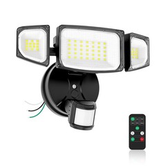 65W LED Motion Sensor Security Light 6500LM Outdoor IP65 6500K Daylight