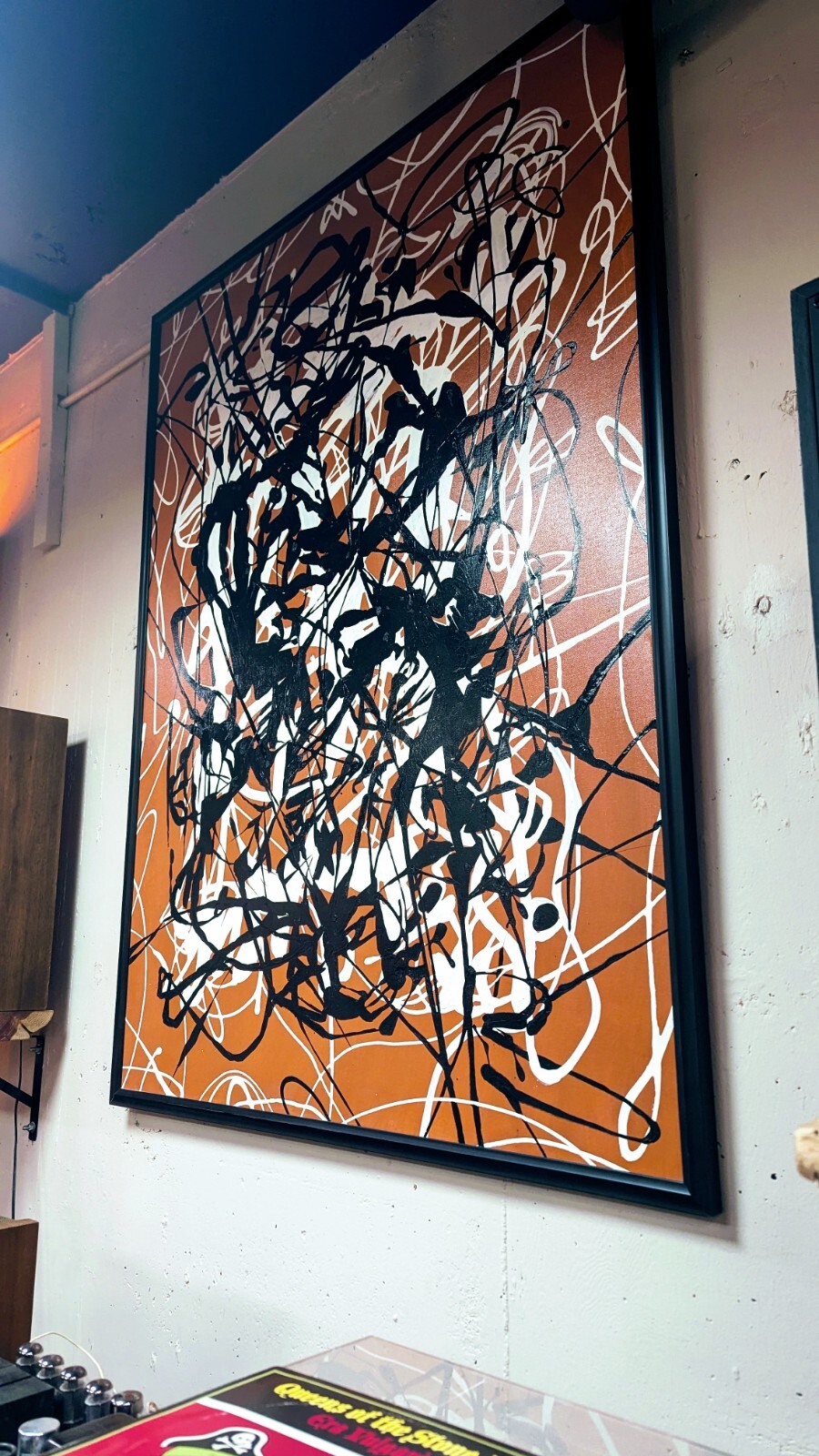 Hand-painted Jackson Pollock - Free Form Art Canvas Home Decor Wall Print 63x47 gallery