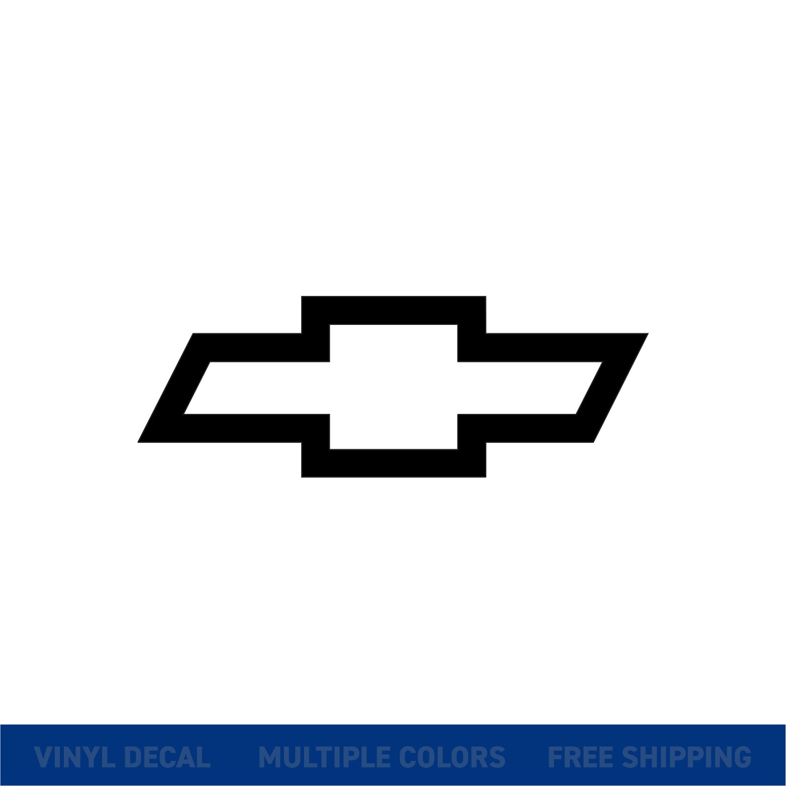 Chevy Bowtie Logo Vinyl Decal Sticker | Chevrolet Truck Car Window Graphic gallery