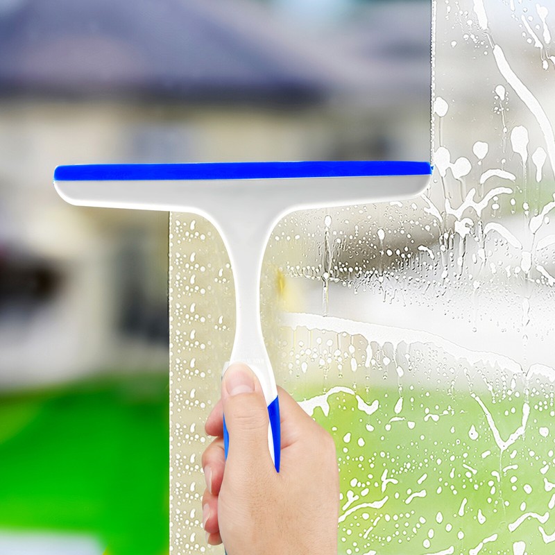 2x Window Mirror Car Windshield Squeegee Shower Glass Wiper Kitchen House Clean gallery