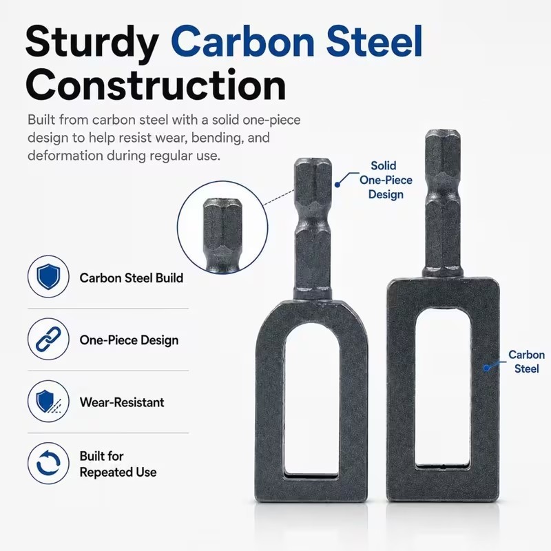 2PCS Electric Drill Wire Twisting Tool, Heavy Duty Wire Twister for Drill US gallery