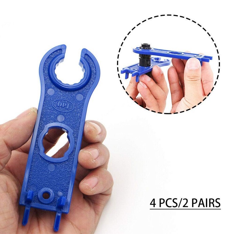2Pcs Solar Panel Connector Wrenches for MC4 Connectors - Quick Plug Socket Tool gallery