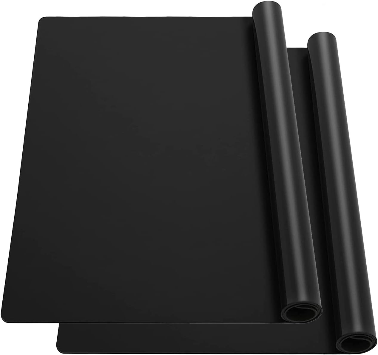 2 Pack Silicone Mats for Resin, Crafts,Liquid, Silicone Placemat (2 x Black) gallery