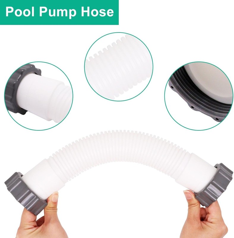 16 Inch Pool Pump Hose Replacement Interconnecting Hose for Sand Filter Pump ... gallery