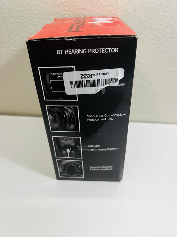 Prohear EM037 Bluetooth Hearing Protector Headphones 30dB Noise Reduction gallery