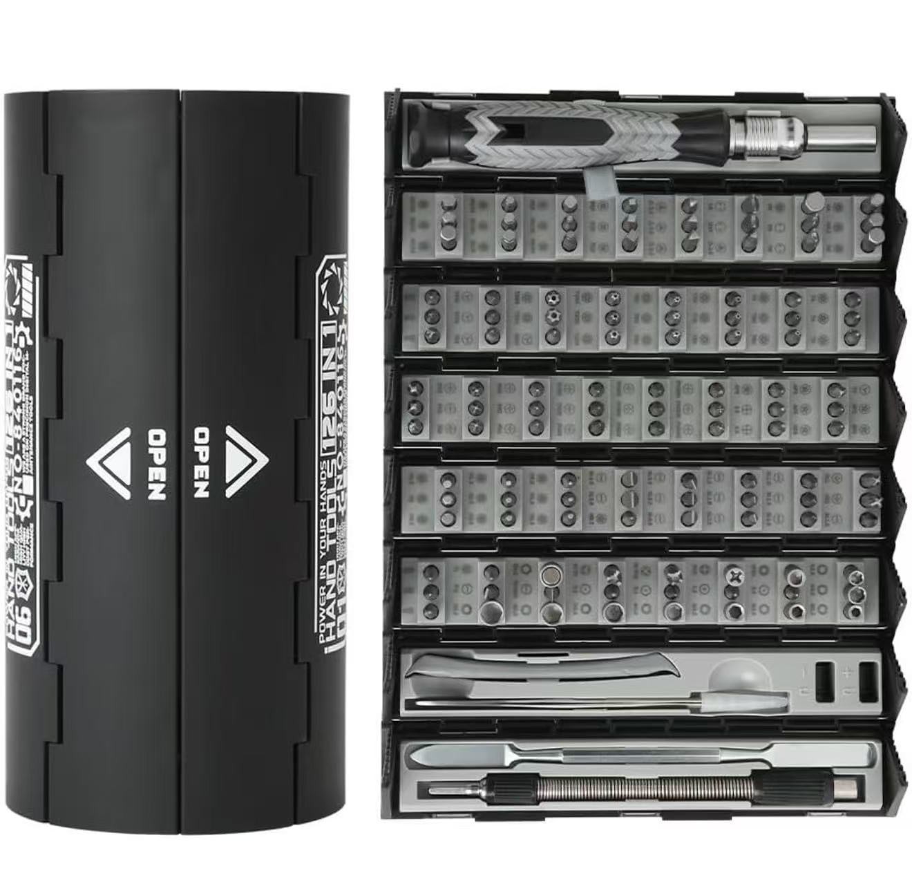 126 Piece Screwdriver Set, Tool Organizer, Precision Repair Tool Set gallery