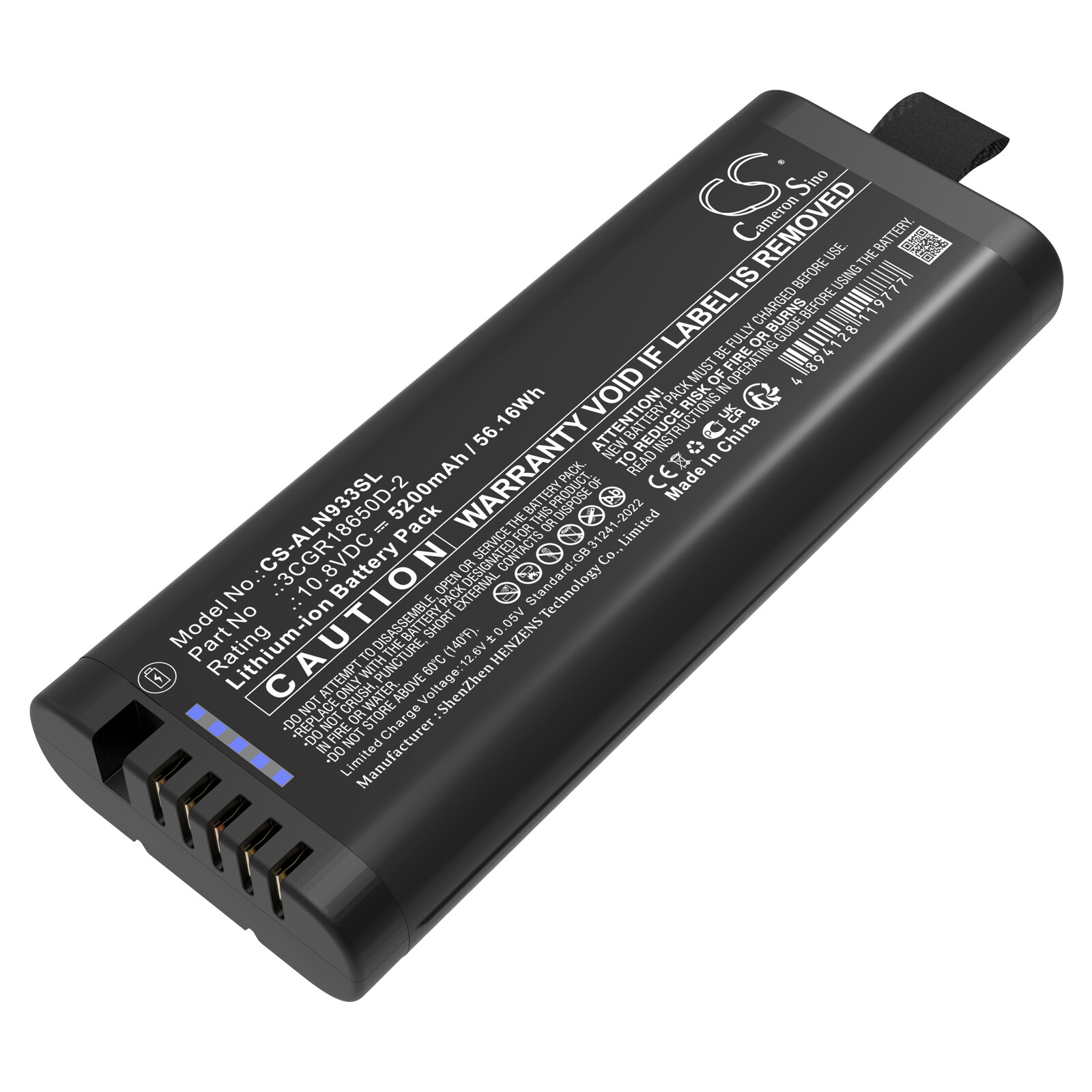 Battery for Keysight FieldFox Analyzers,N9910X/876 P/N:SM206 5200mAh 56.16Wh gallery