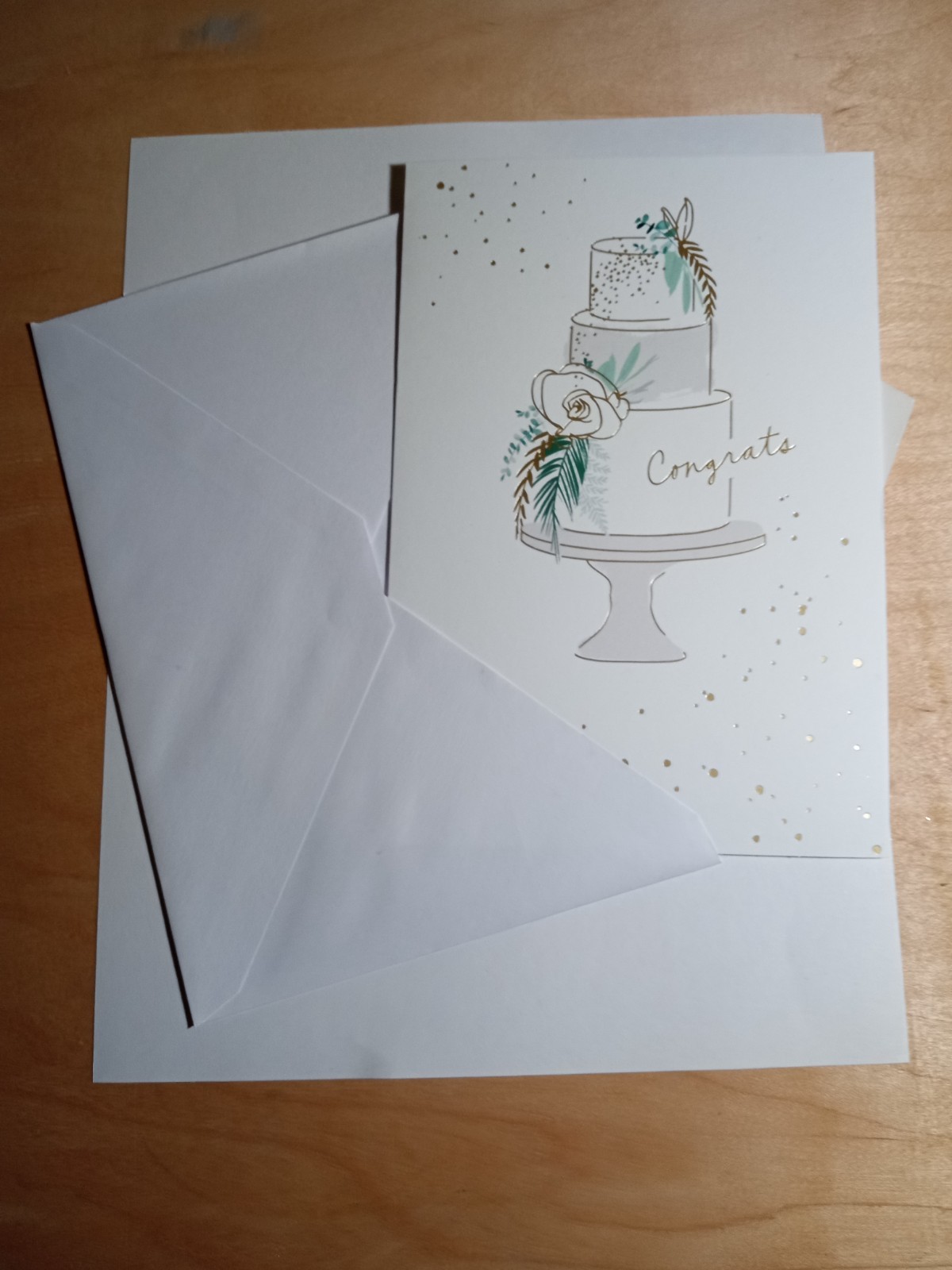 Hallmark Big Card CONGRATS Happy Wedding Day Love, Happy Every Day After, Bride gallery