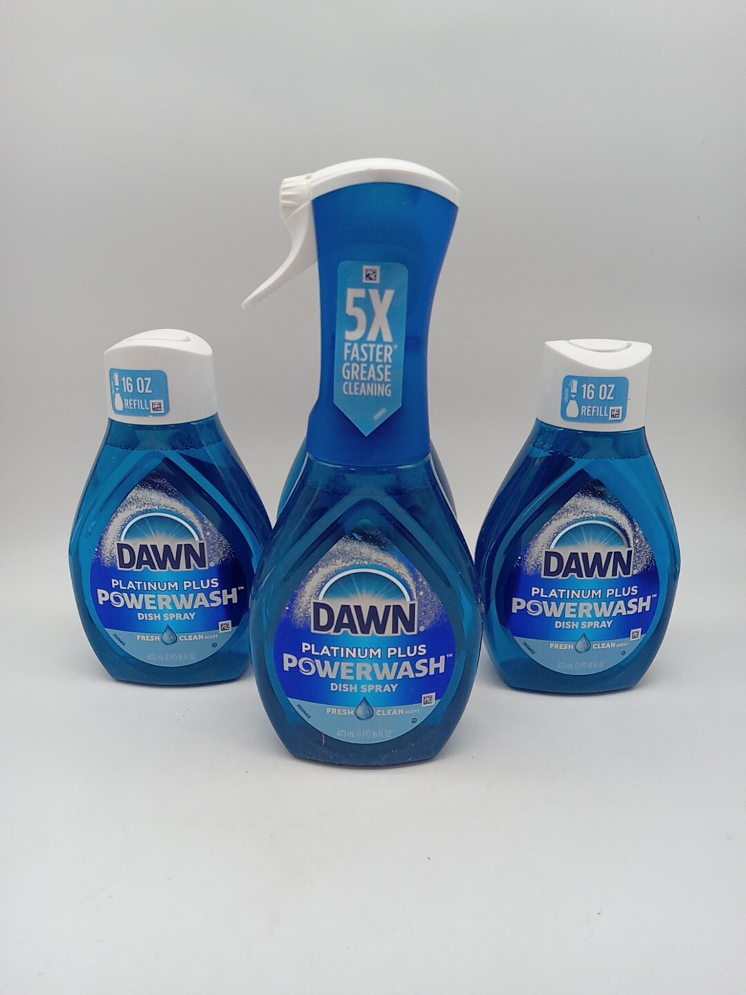 DWAN Ultra PLATINUM POWERWASH Dish Spray 16 OZ Starter Kit+ 3 Refills. 160 gallery