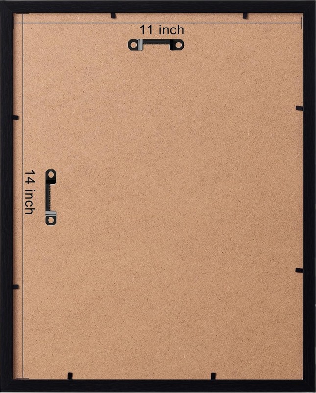 Lightweight Rectangular Picture Frames Set for Vertical or Horizontal Display gallery