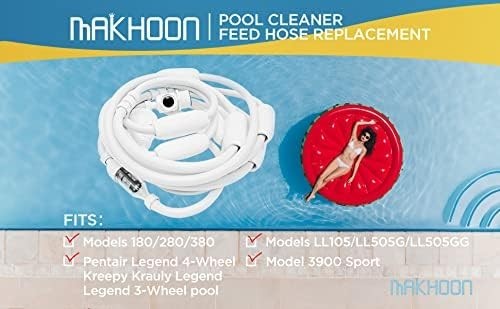 MAKHOON Pool Cleaner Feed Hose Replacement for Polaris 280, 380, 180, 3900 G5 OB gallery