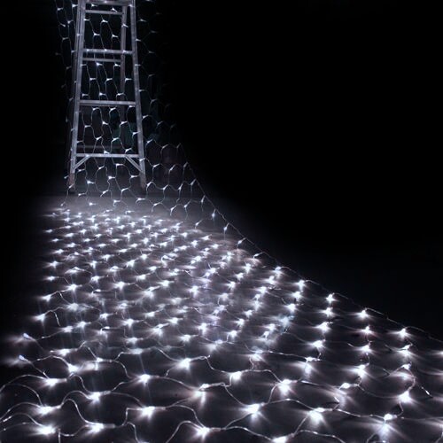 20 ft x 10 ft White LED LIGHTS Backdrop Wedding Party PhotoBooth Decorations gallery