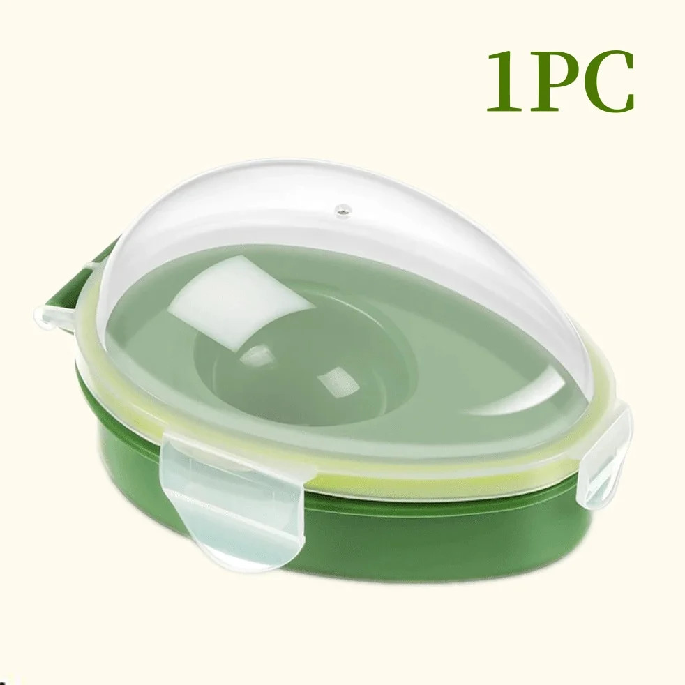 Avocado Storage Box Reusable Crisper Fruit Slicer Saver Space Saving Keeper gallery