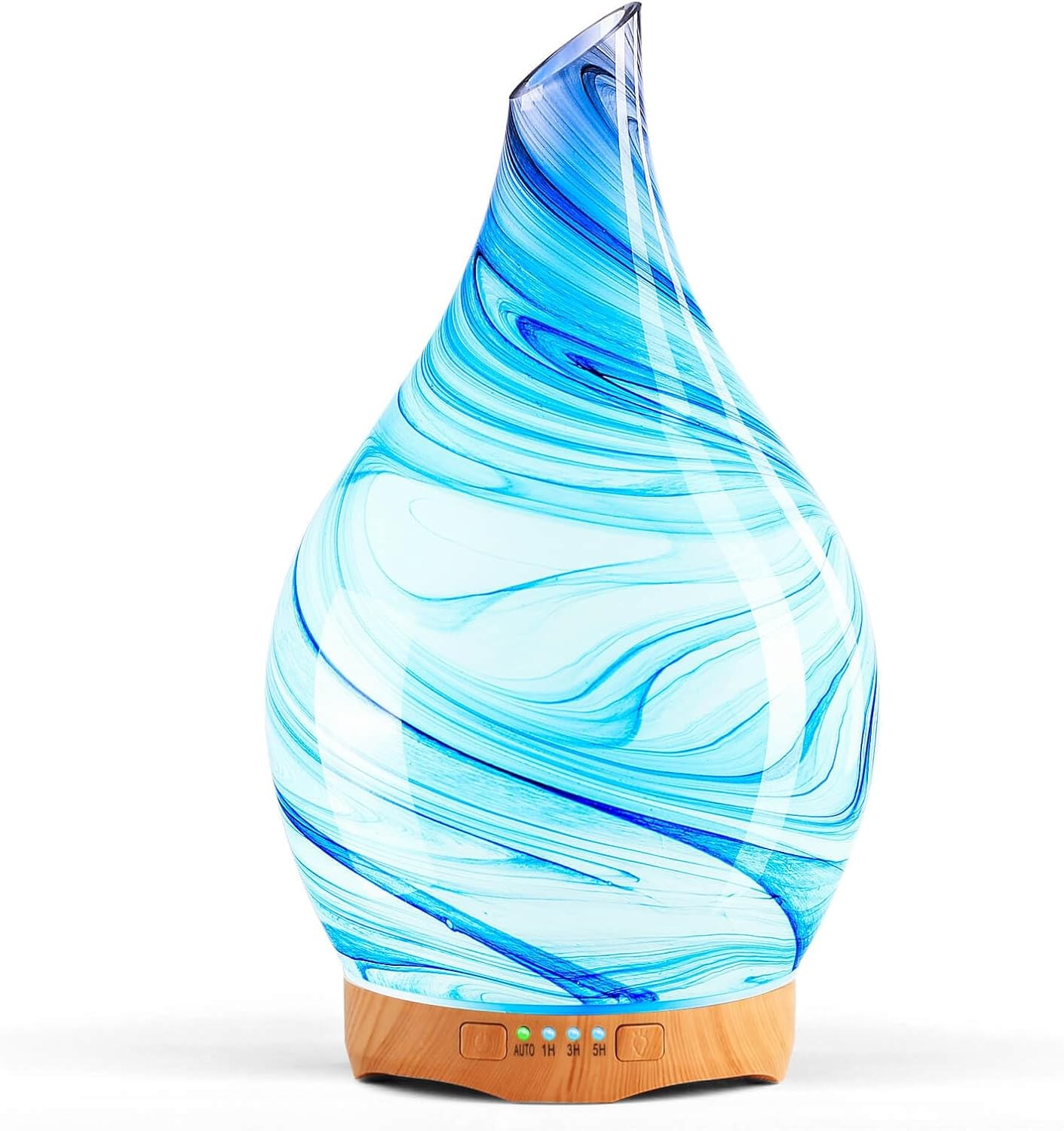 Porseme 280ml Essential Oil Diffuser Glass 280ml, G9-280ml Ink Aladdin Vase gallery