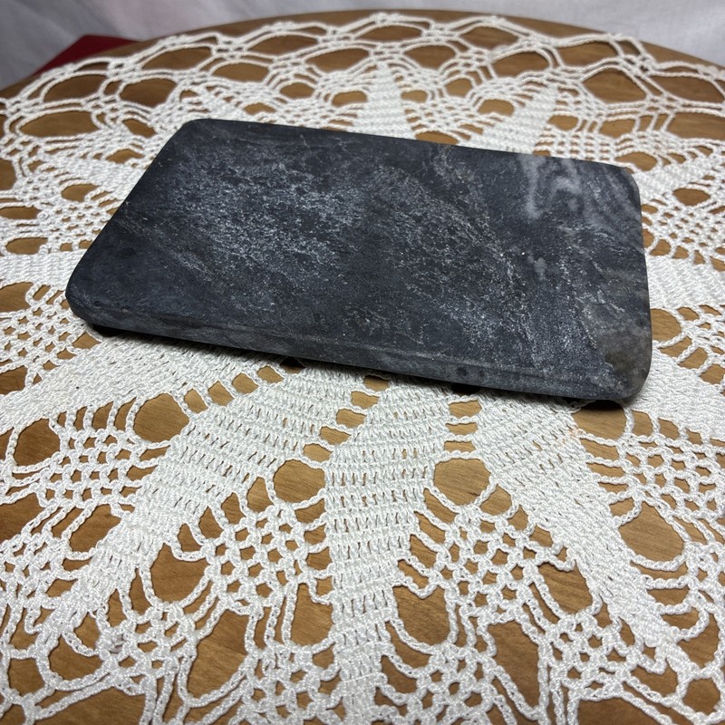 Rectangle Shape Grey Marble Tray for Bathroom Soap Dish 6.5 X 3.5 gallery