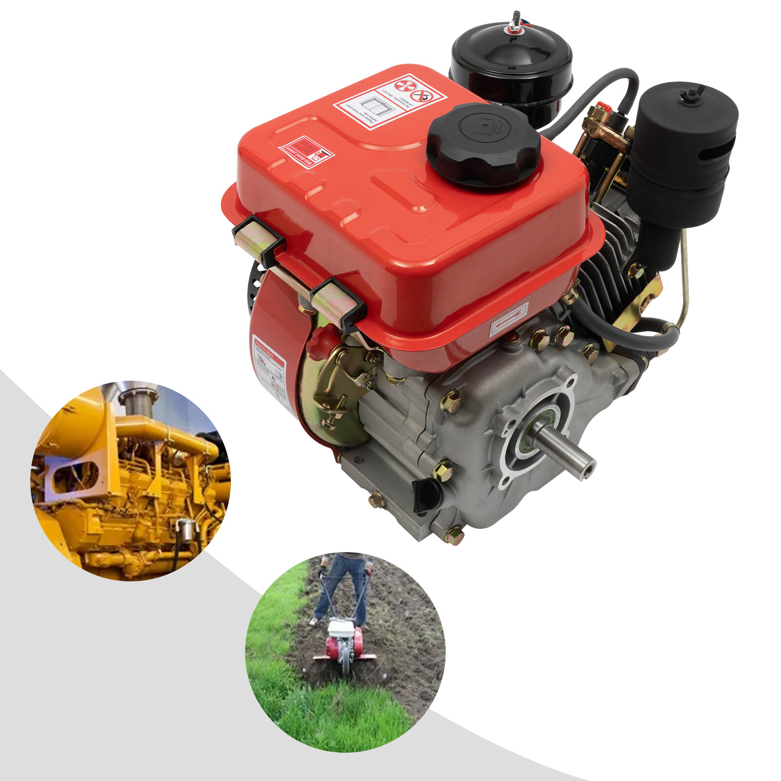 4 Stroke Diesel Engine Motor Single Cylinder For Small Agricultural Machinery gallery