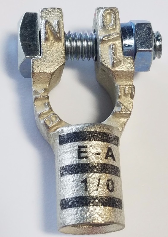 Battery Cable Ends Copper Top Post Terminal Connectors 4 GAUGE THUR 4/0 gallery