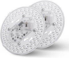 2 Pack LED Light Engine Retrofit Kit, 6Inch 24W 2200Lm, 3CCT 3000K/4000K/5000K D