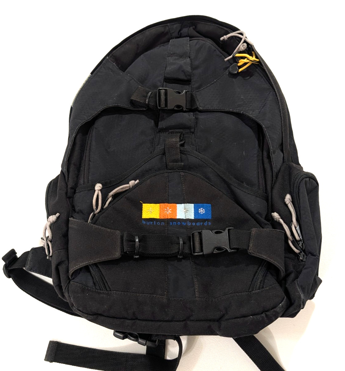 Vintage BURTON Black Snowboarding Outdoor Backpack
