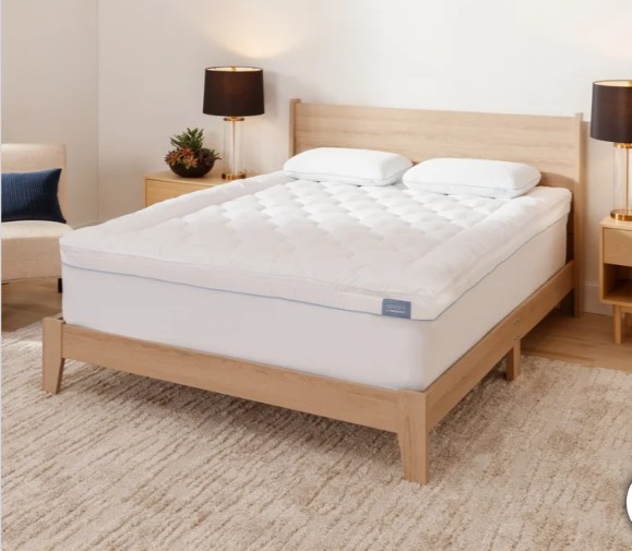 Serenity Tempur-Pedic 3 Inch Memory Topper Restorative Sleep King 80x76"x3” gallery