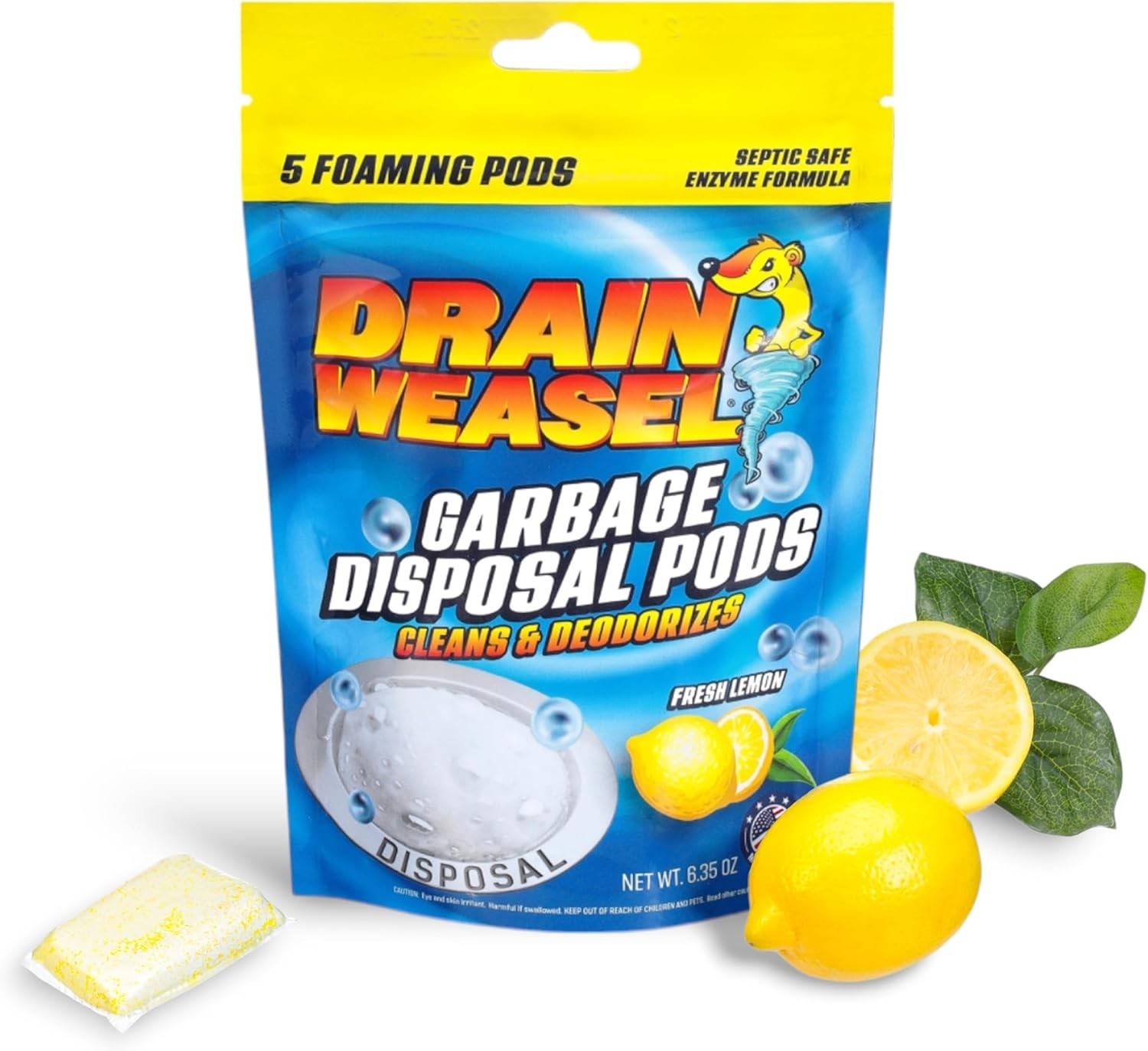 Septic-Safe Garbage Disposal Pods - Foaming Action for Odor-Free Kitchen gallery