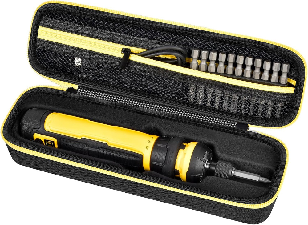 Electric Screwdriver Set Case for DEWALT Cordless Screwdriver (DWHT66719) and Sc