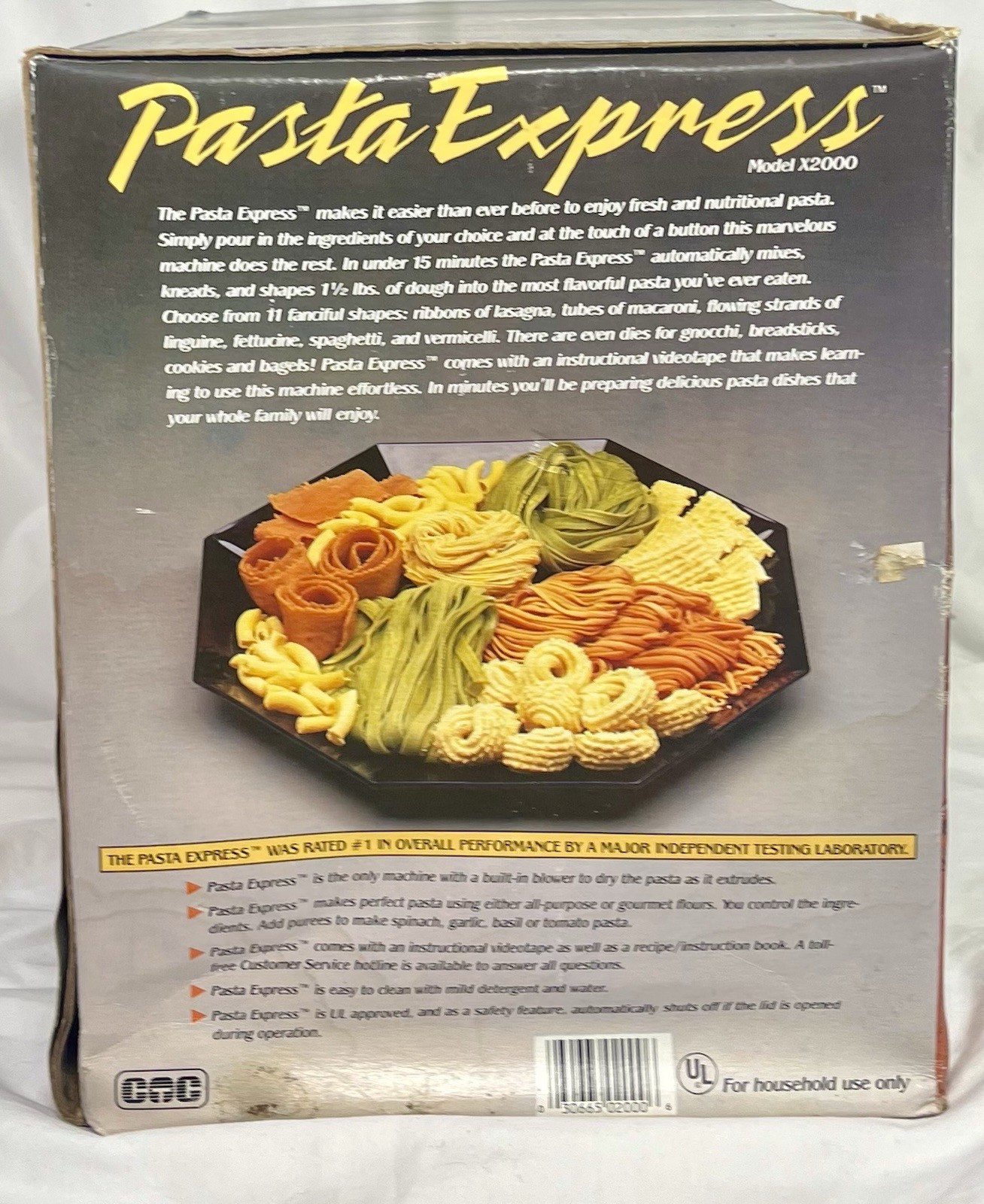 Pasta Express by CTC X2000 Electric Pasta Machine New Open Box gallery