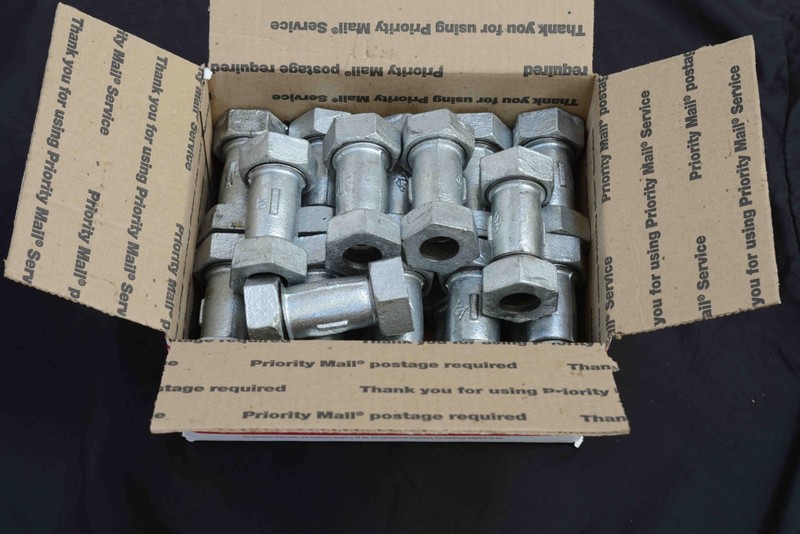 (25) Coupling Compression Repair, Dresser Galvanized Steampunk fitting.NEW. NOS gallery