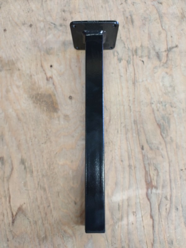 Powder Coated Post Style 2" Diameter Square Post Table Legs gallery