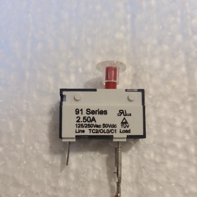 OEM #917733-01 Dyson Ball Reset switch & wire DC27 DC41, DC65/66 UP13, UP19/20 gallery