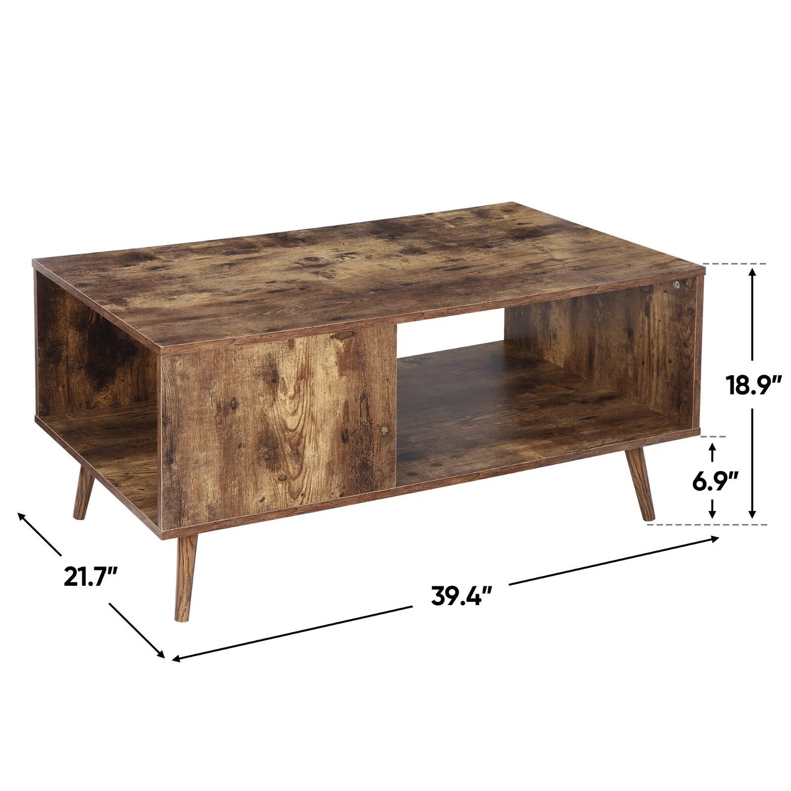 zenny 43 inch Coffee Table - Brown                              gallery