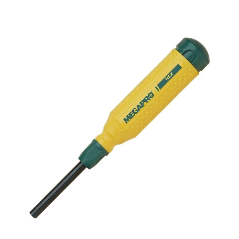 Megapro Hex Multi Bit Screwdriver 15in1 151HX 2-6mm 3/32-1/4 Hex Key Wrench Bit gallery