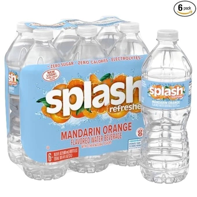 Splash Blast, Pineapple Mango Flavor Water, 16.9 FL OZ (Pack of 6) *CHOSE FLAVOR gallery