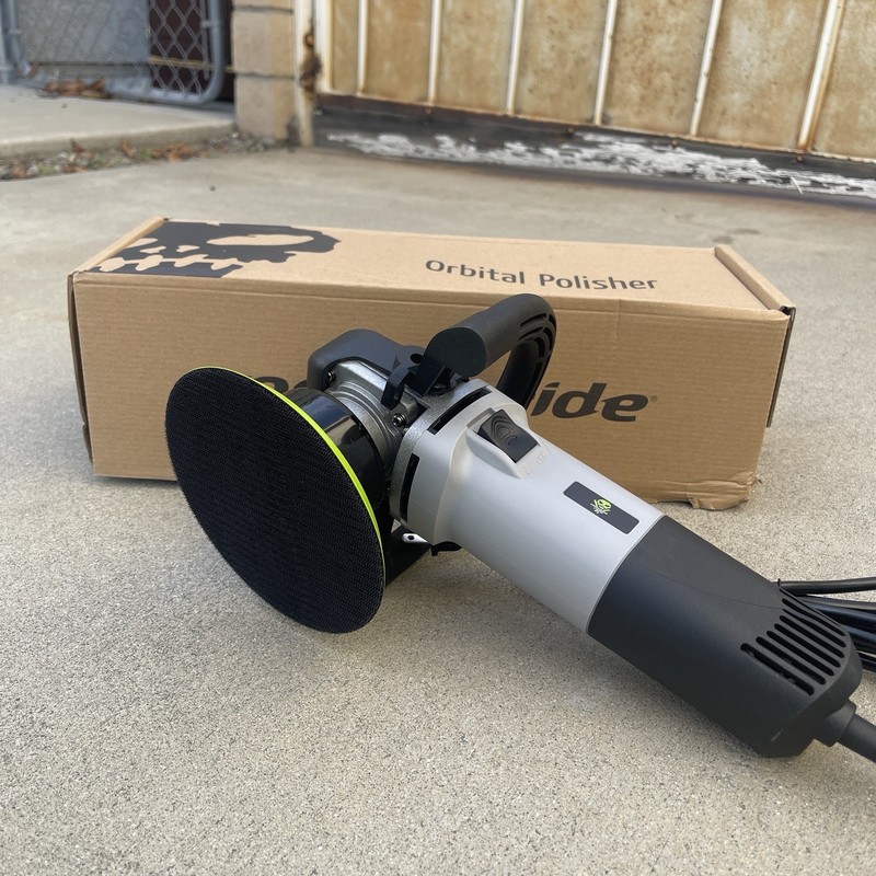 6 inch Buffer Polisher,6 Variable Speed , 120 Volt Orbital Polisher 2500-7400RPM gallery