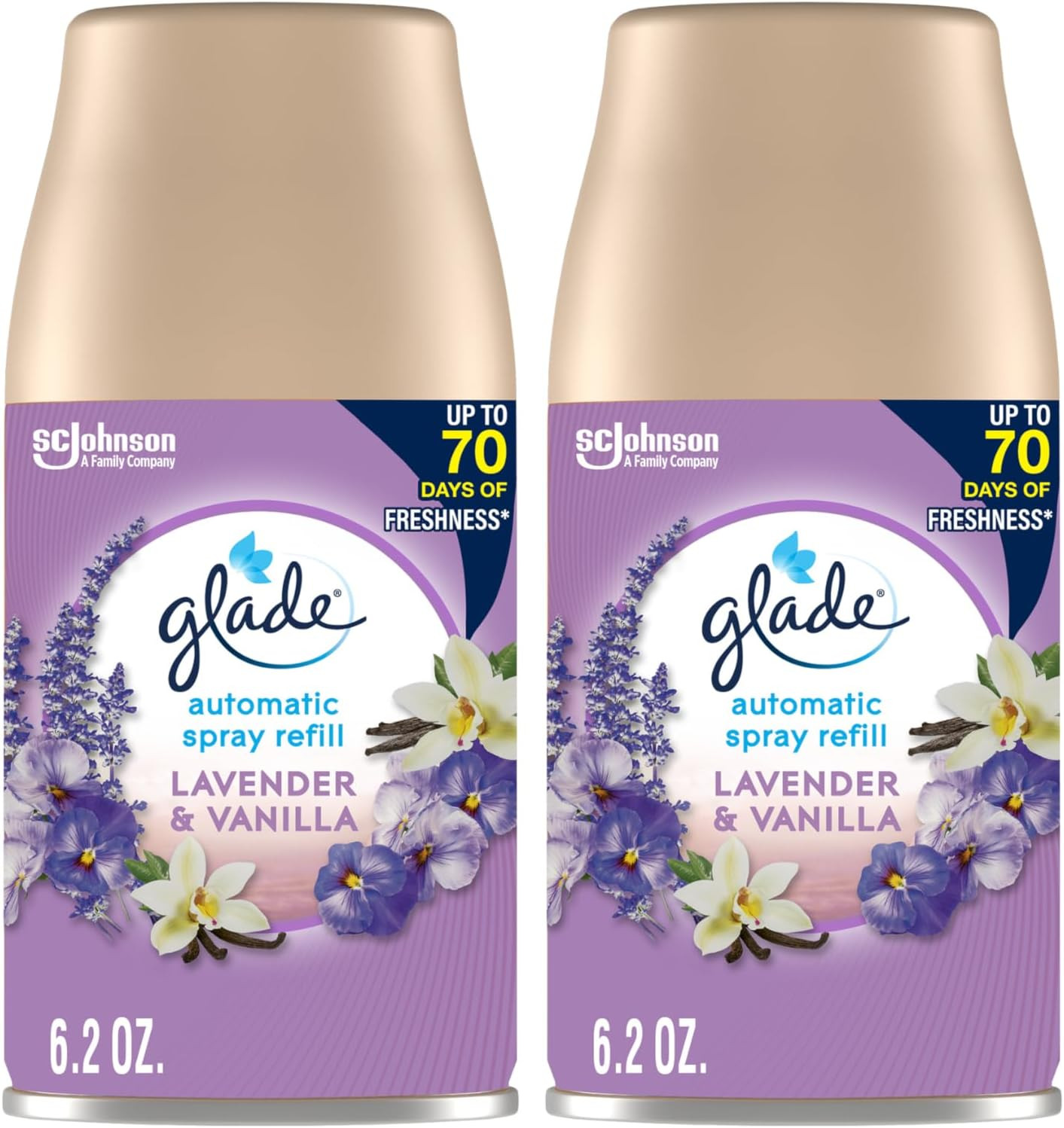 Glade Automatic Spray Refill, Air Freshener for Home and Bathroom, Lavender & Va gallery