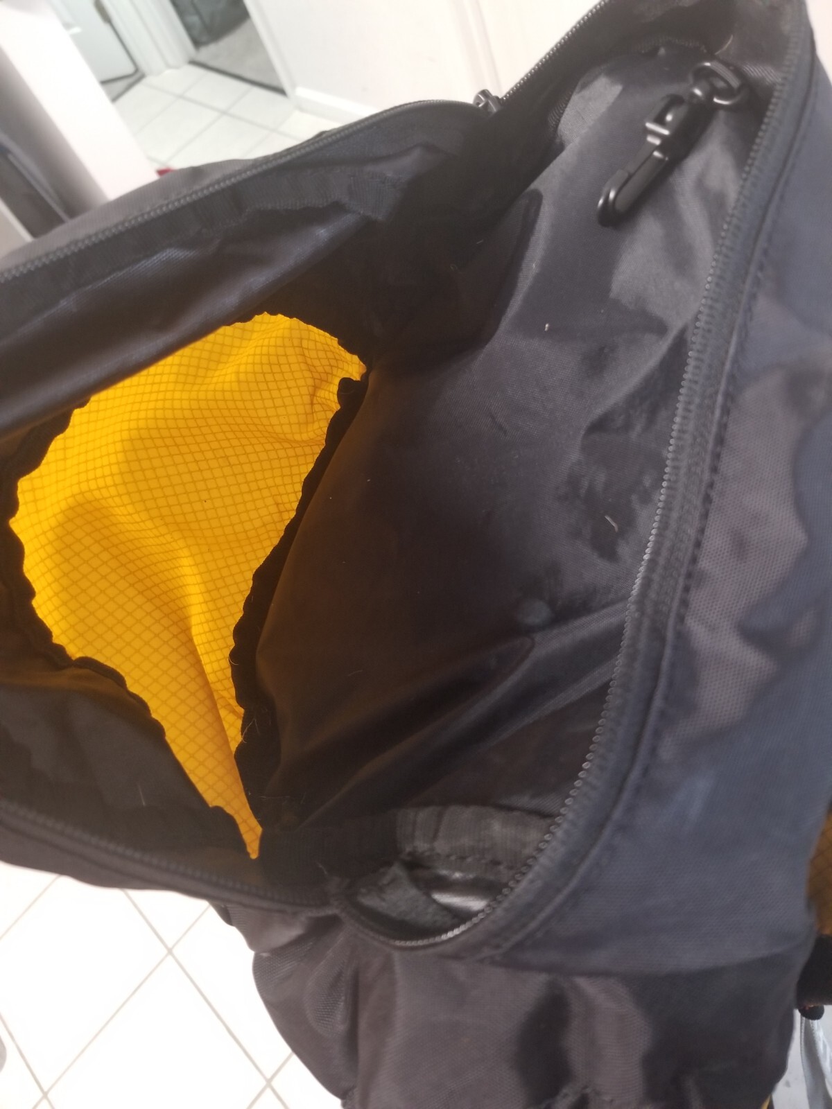 Millet Hiking Backpack Gold & Black 4