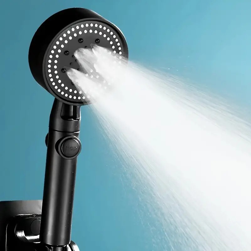 High-Pressure Shower Head, Multi-Functional Hand Held Sprinkler With 5 Modes US gallery