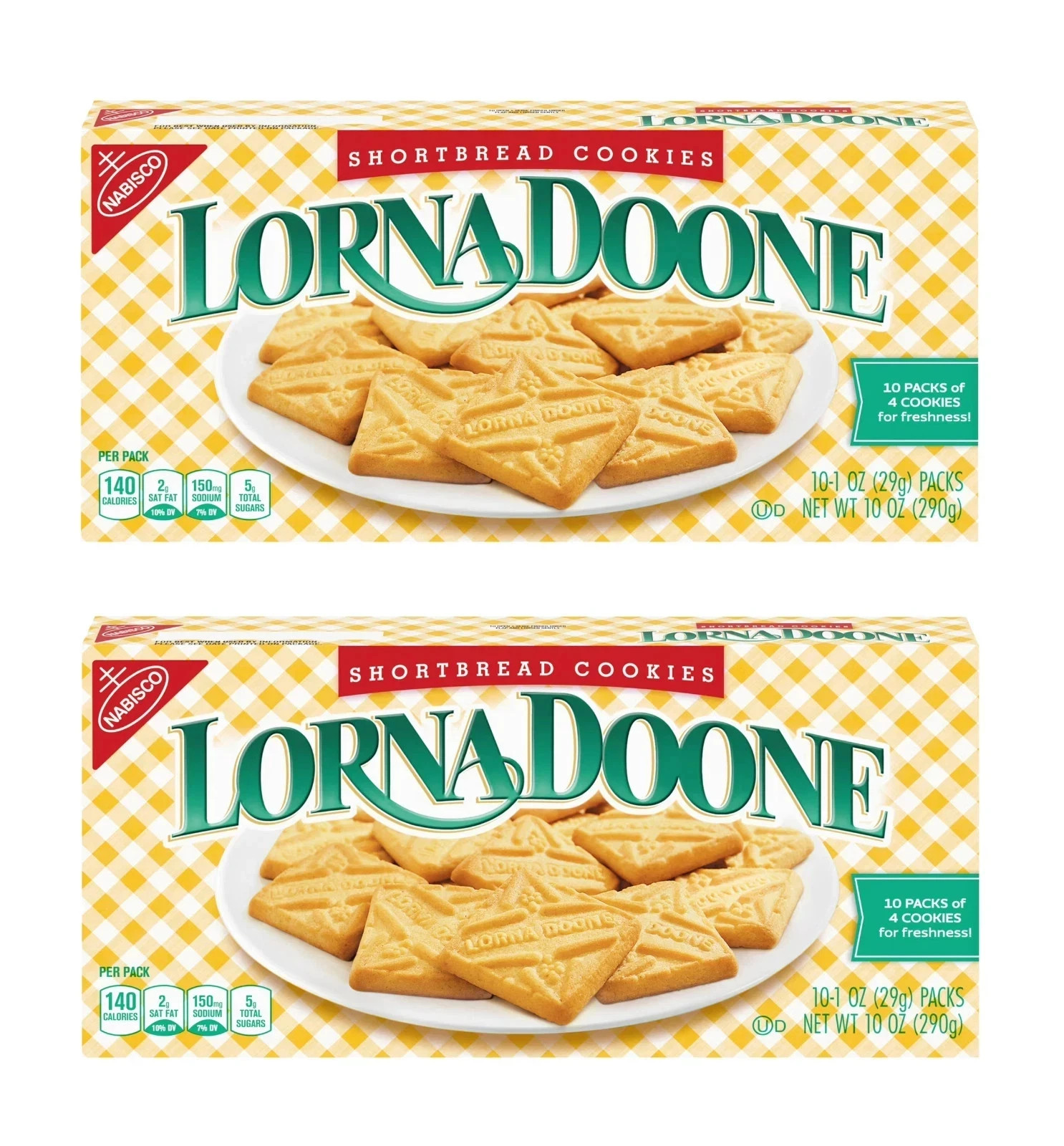 (2 pack) Lorna Doone Shortbread Cookies, 10 Snack Packs (4 Cookies Per Pack) gallery