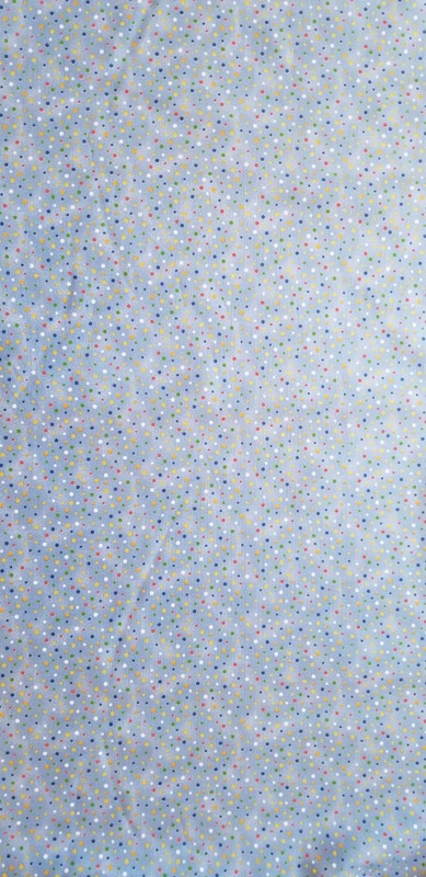 BTHY Tiny Colored Dots On Blue. New 100% Quality Cotton Fabric! David Textiles gallery
