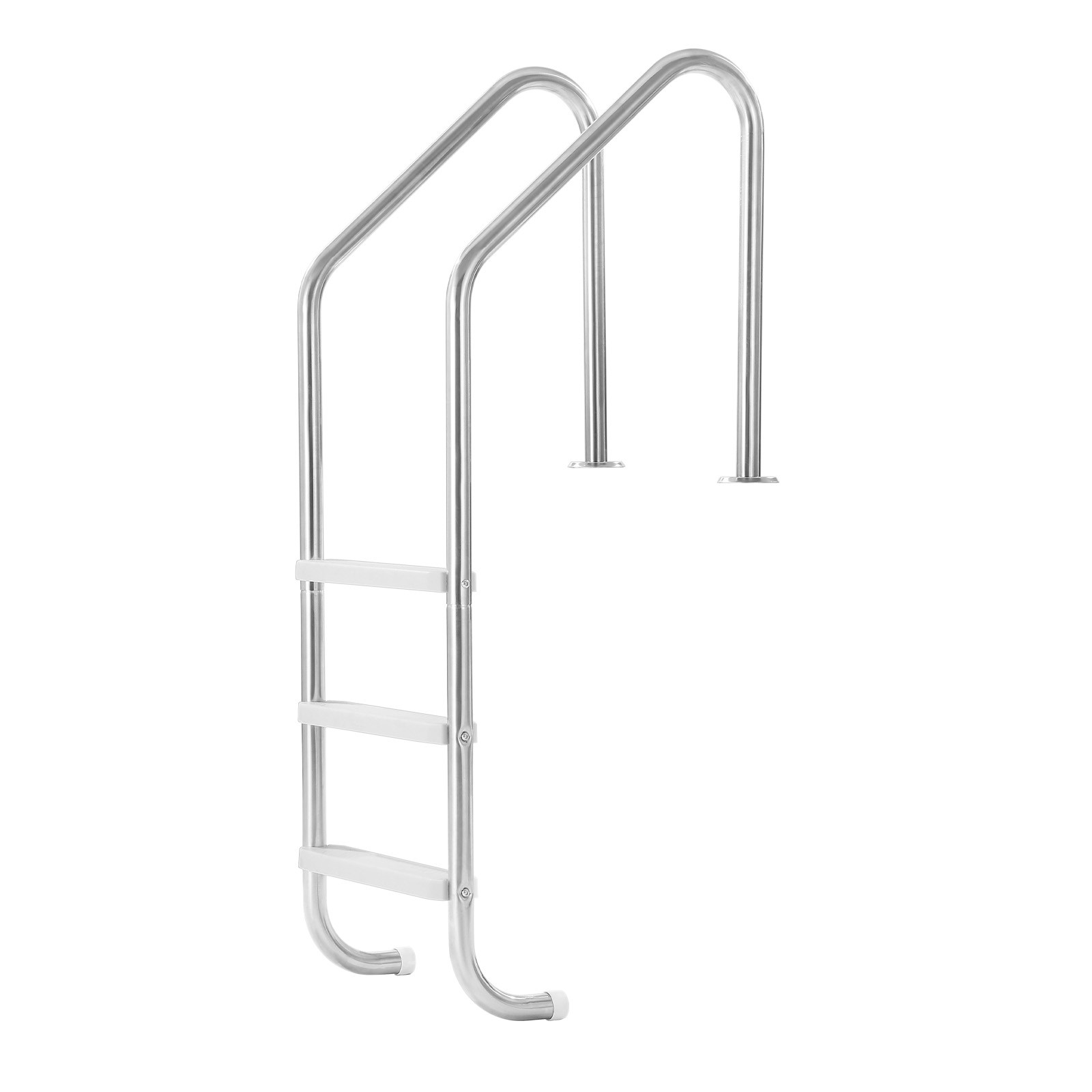 VEVOR Pool Ladder Inground 3 Wide Steps Double Handrails Stainless Steel 265lbs gallery