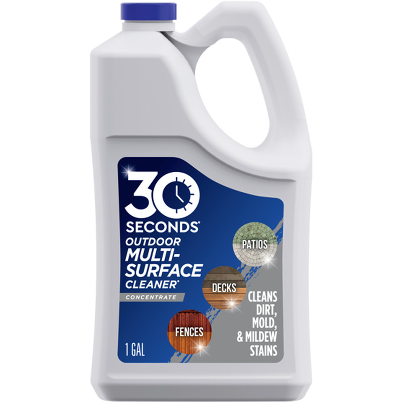 30 SECONDS Outdoor Multi-Surface Cleaner Concentrate - Cleans Stains from Mildew gallery