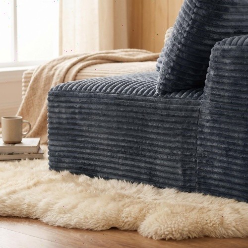 Grey courtyard modular compressed sofa - suitable for living room and bedroom gallery