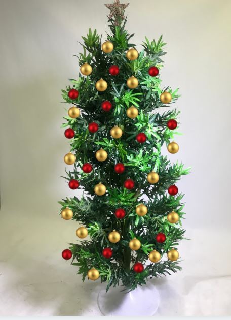 Artificial Fake Marijuana Leaf Christmas Tree Weed gallery