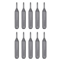10pc PH0000 Micro Phillips Screwdriver Bit 5/32″ Hex 4mm Shank 28mm cell phone R