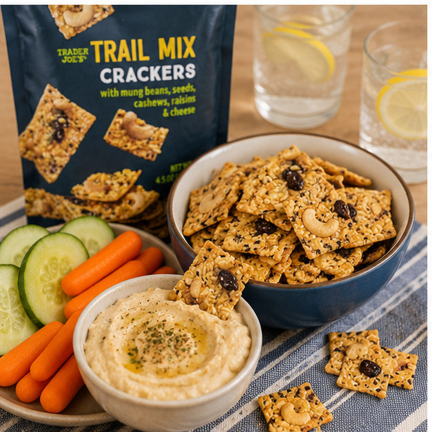 4-Pack Trader Joe's Trail Mix Crackers gallery