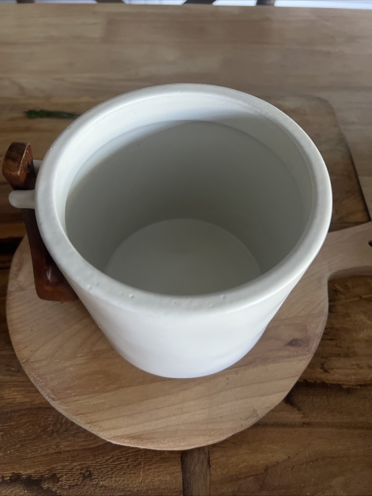 Hearth & Hand Magnolia Stoneware Coffee Canister With Lid And Spoon Farmhouse gallery