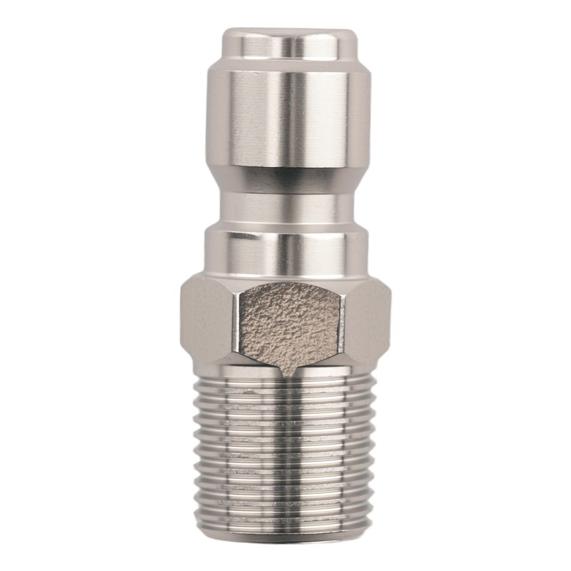 3/8" NPT Pressure Washer Coupler Quick Connect Adapter Steel Fitting 4 Pcs gallery