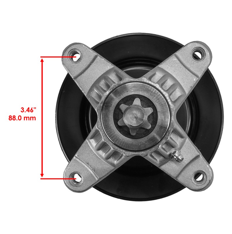Spindle Assembly with Pulley For Cub Cadet 1170 RZT17 RZT42 1600 Zero-Turn Mower gallery