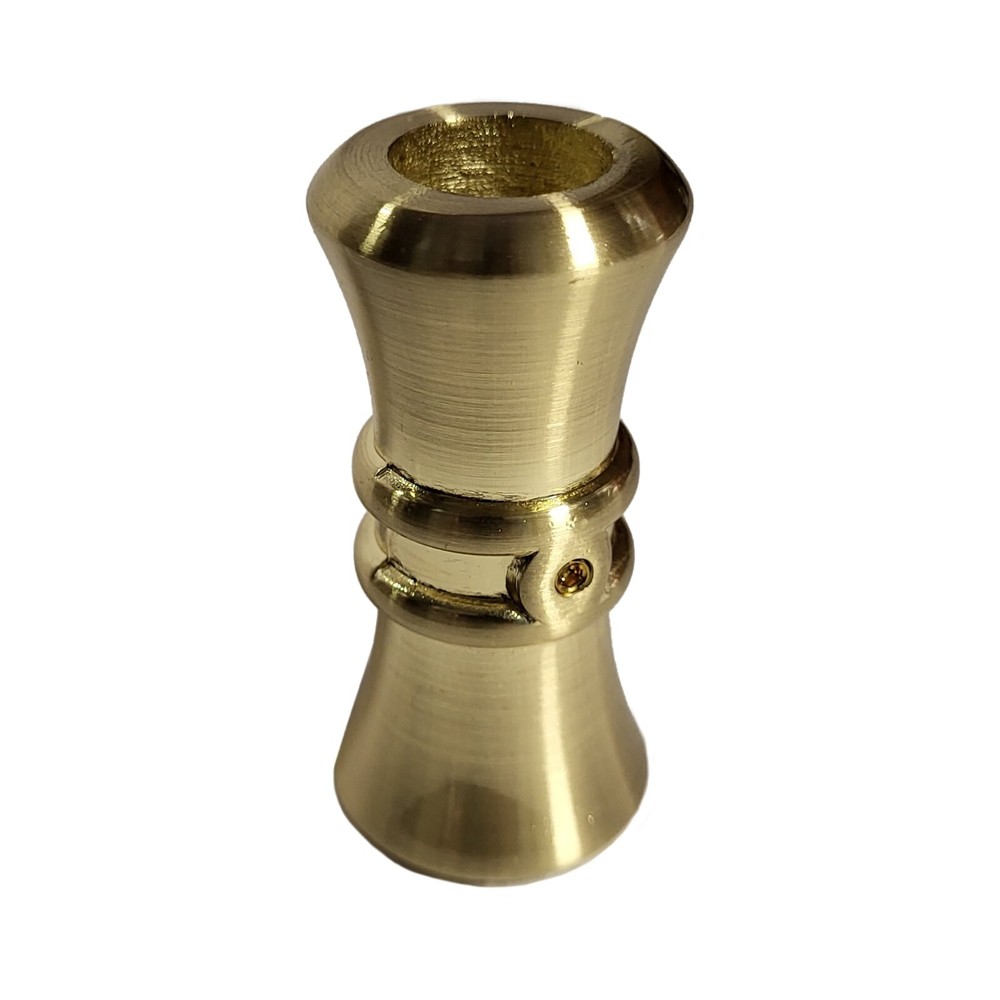 Baluster Collar with Screw for 5/8" Round Baluster - 10Pcs - Brass Plated