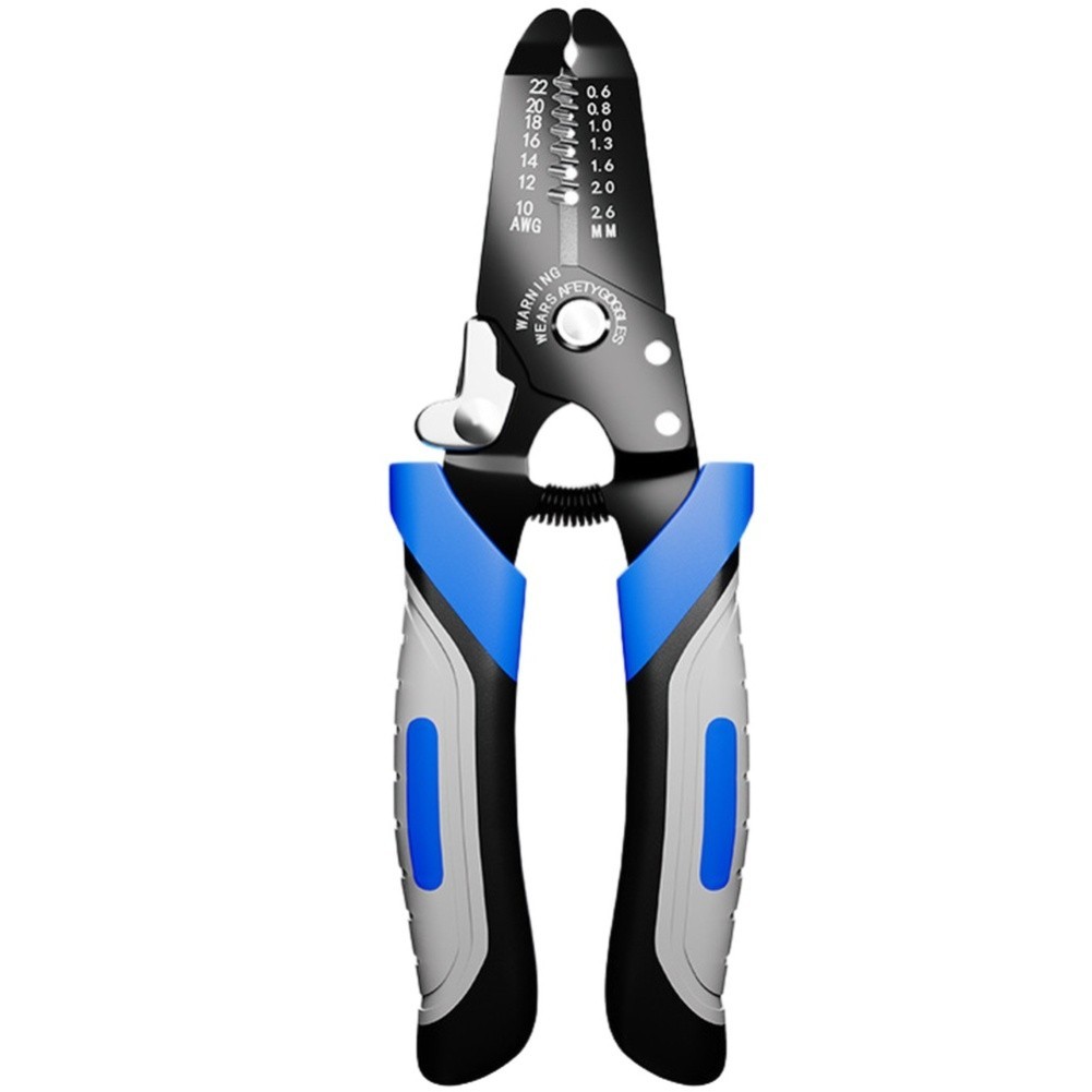 Multifunctional Pliers for Wire Stripping and Cutting Home Use 10-22 AWG 17cm gallery